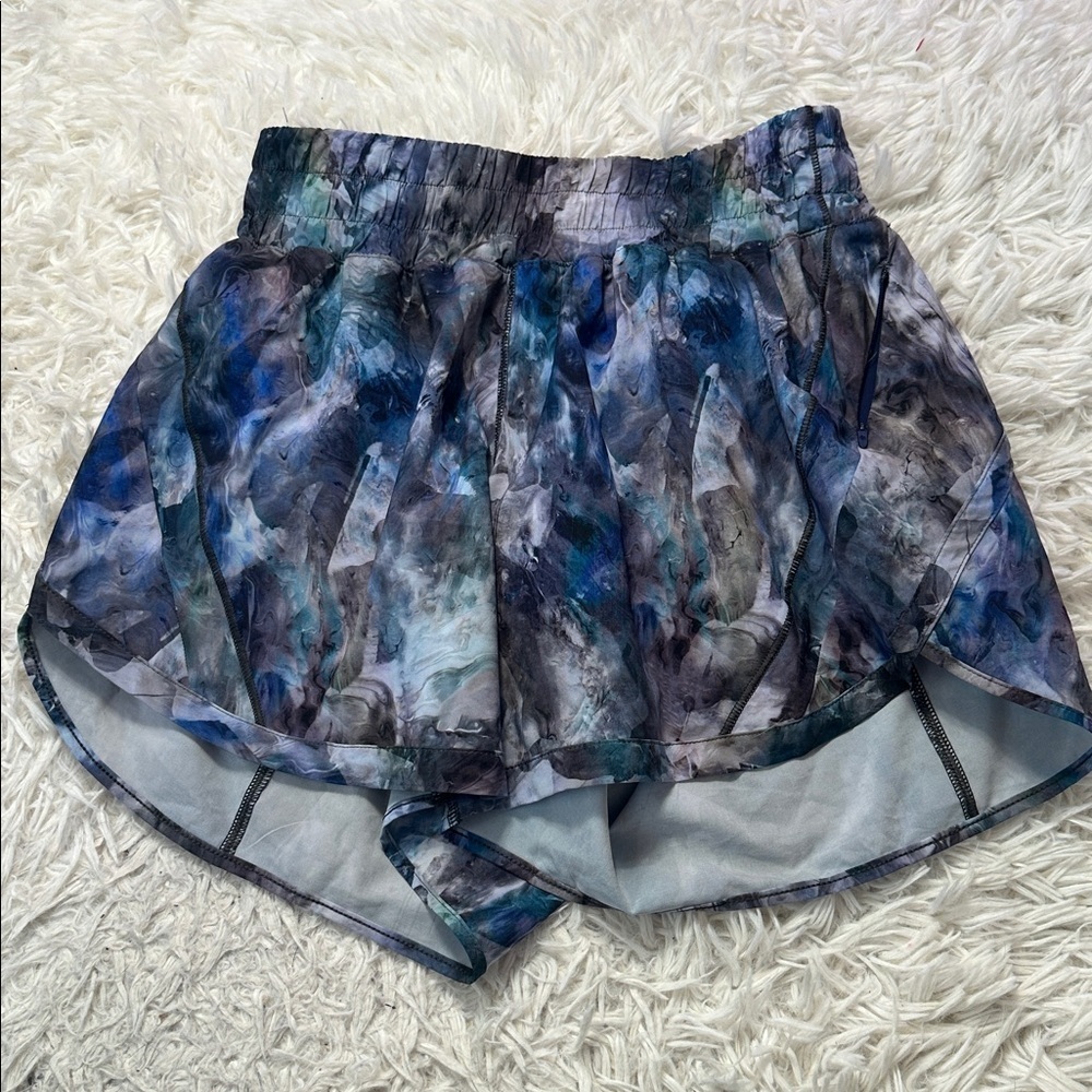 Lululemon Track That Mid-Rise Lined Short 5" Chromasphere Multi